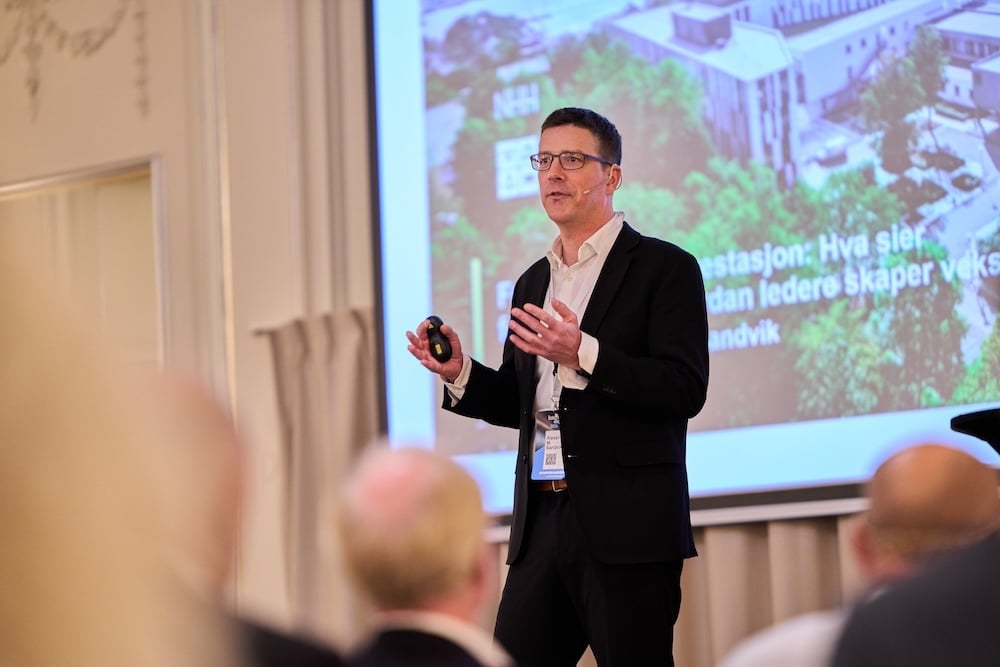 Alexander Madsen Sandvik fra NHH på Interimdagen 2026 Alexander Madsen Sandvik fra NHH på Interimdagen 2026